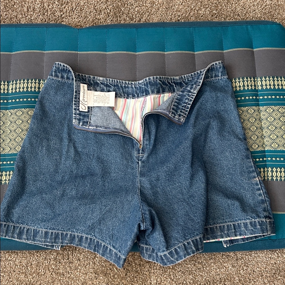 Dressbarn Blue Denim Shorts